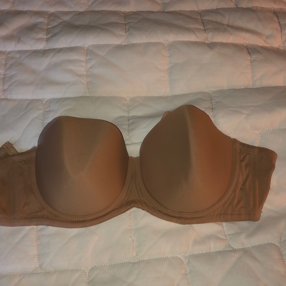 Strapless bra